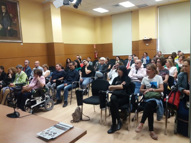 Jornadas sobre Esclerosis Múltiple , en la Universidad Permanente de Alicante.